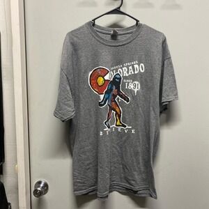 XL Gray Colorado Pagosa Springs Shirt